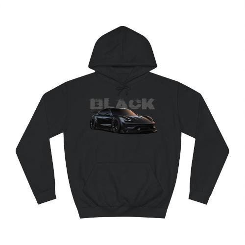 TAYCAN BLACK Porsche hoodie unisex men women 01GT